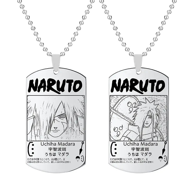 Anime Naruto Necklace with Keychain Pendant Gift