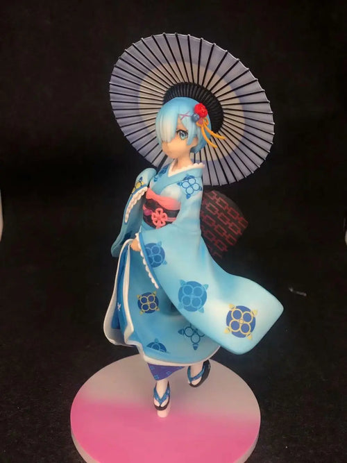 Isekai Kimono Rem Figure - Ukiyo-e Model Collectible