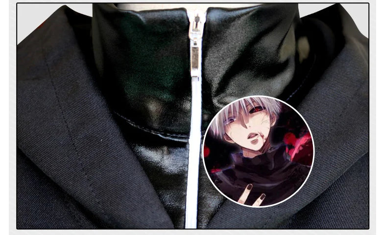 Tokyo Ghoul Kaneki Ken Cosplay Costume with Mask