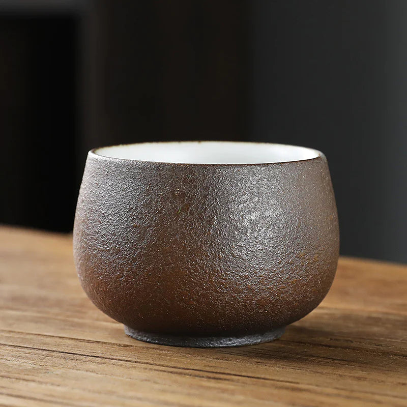 Retro Ceramic Fambé Tea Cup