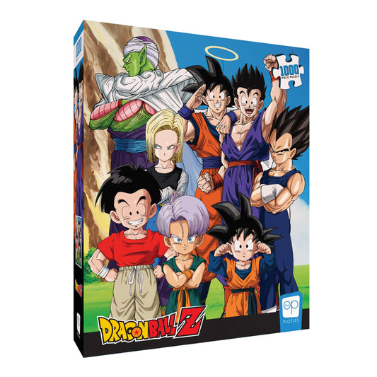 Dragon Ball Z “Buu Saga” 1000 Piece Jigsaw Puzzle | Collectible Anime Puzzle Featuring Artwork of DBZ Legendary Super Warriors | Officially-Licensed Dragon Ball Z Merchandise