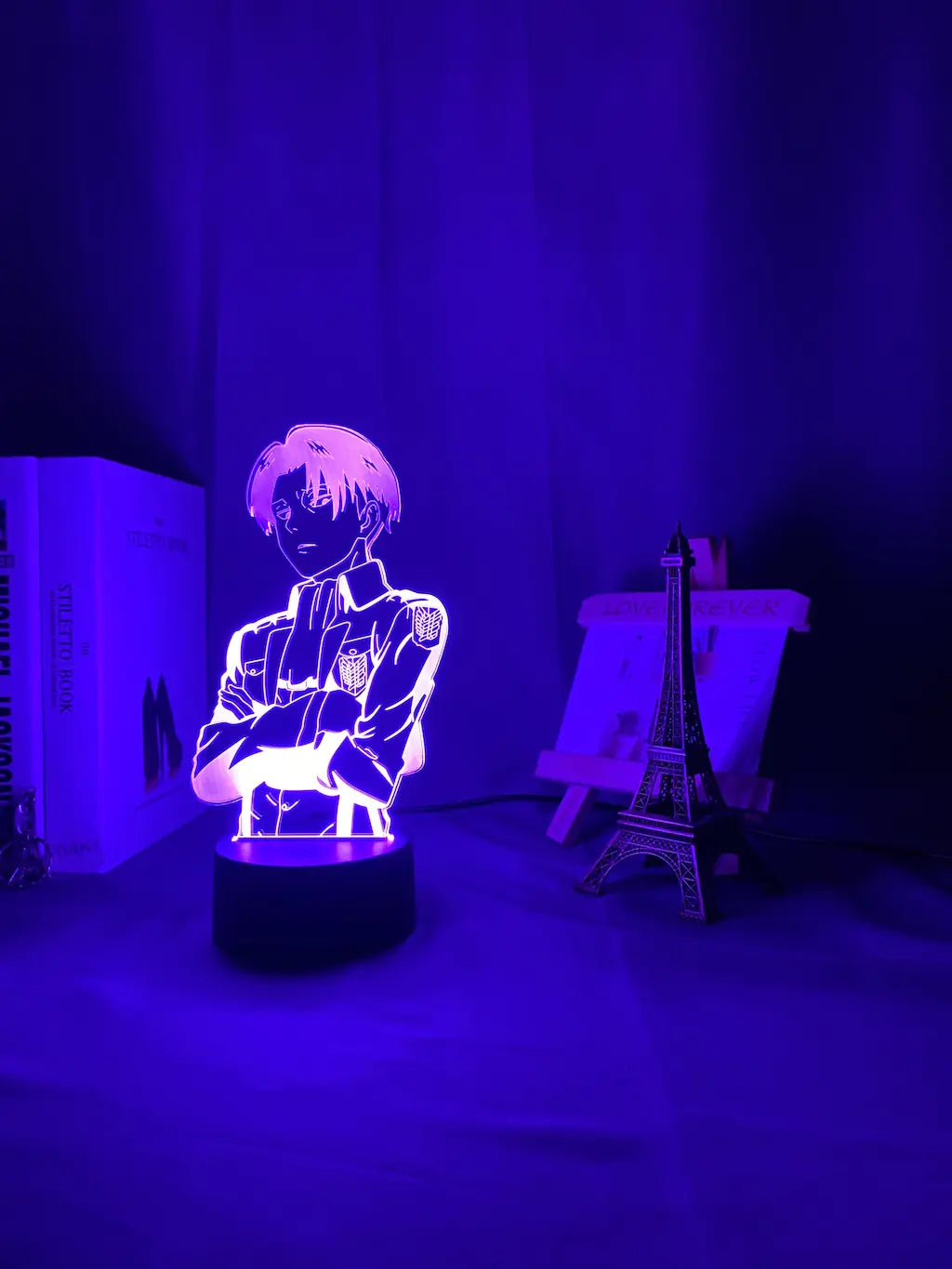 Customized LED Touch Lamp - Attack on Titan Design