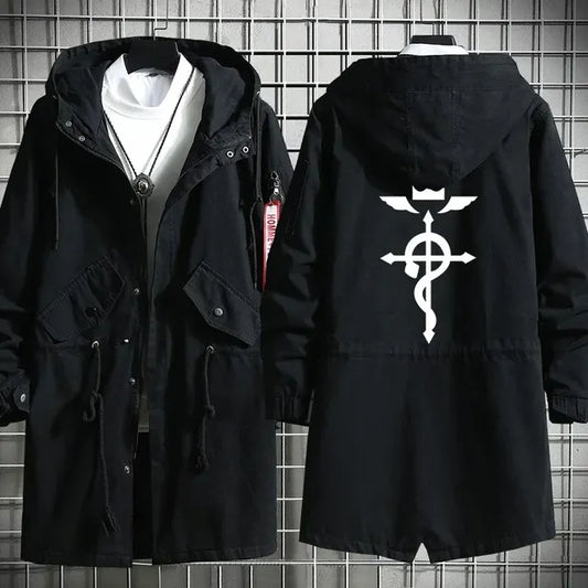 Anime Fullmetal Alchemist Edward Elric Hoodie Coat