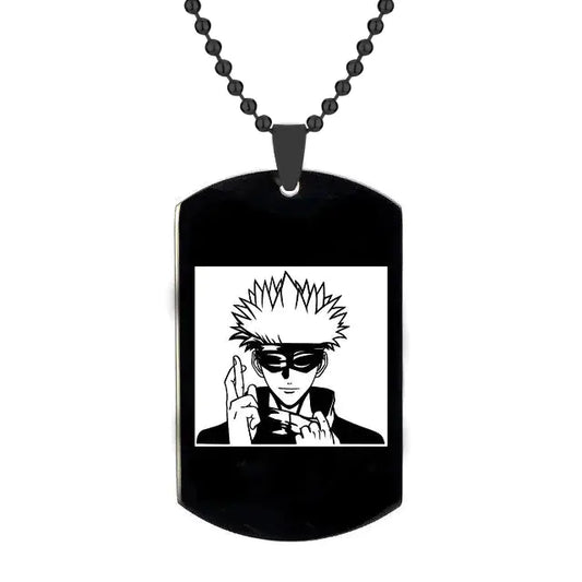 Anime Jujutsu Kaisen Pendant Necklace - Gojo Satoru (One)
