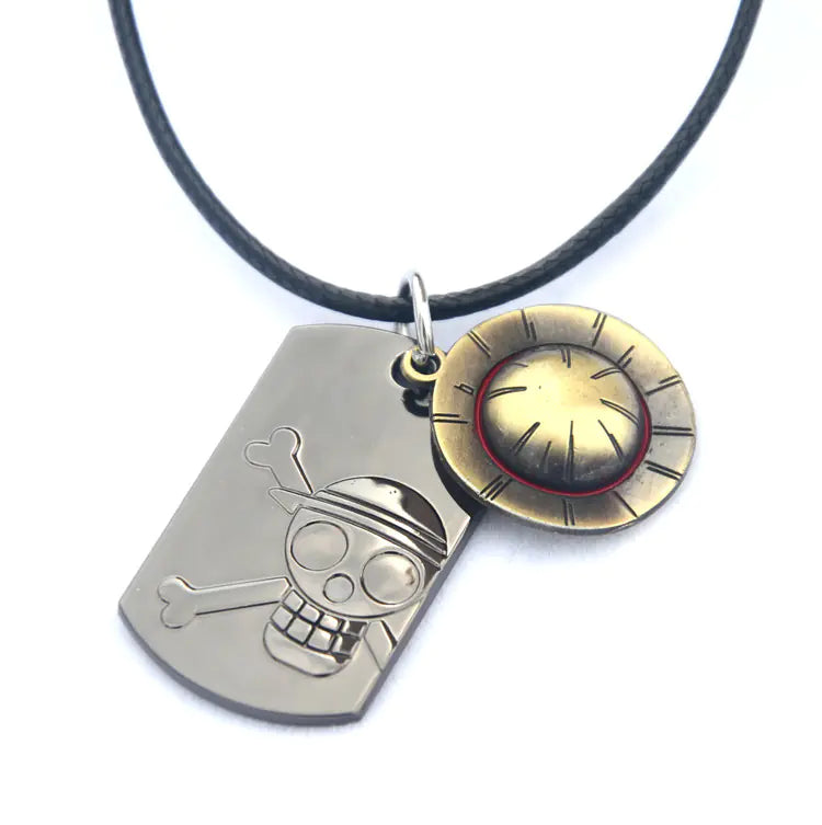 One Piece Luffy Straw Hat Pirate Keychain Pendant