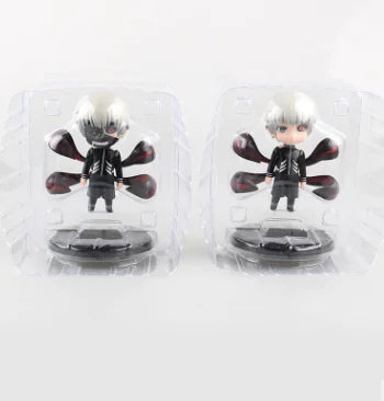 Tokyoghoul Figure Ken Kaneki Figure Anime Chibi Figure 2 pcs Anime Figurine Model Collection