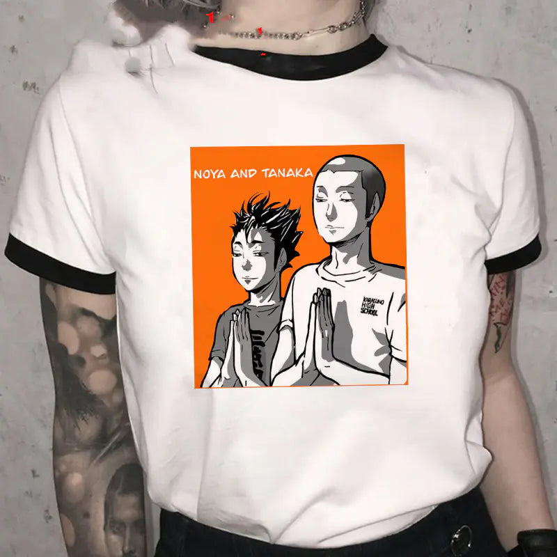 Haikyuu Anime T-Shirt - Japanese Cartoon Design