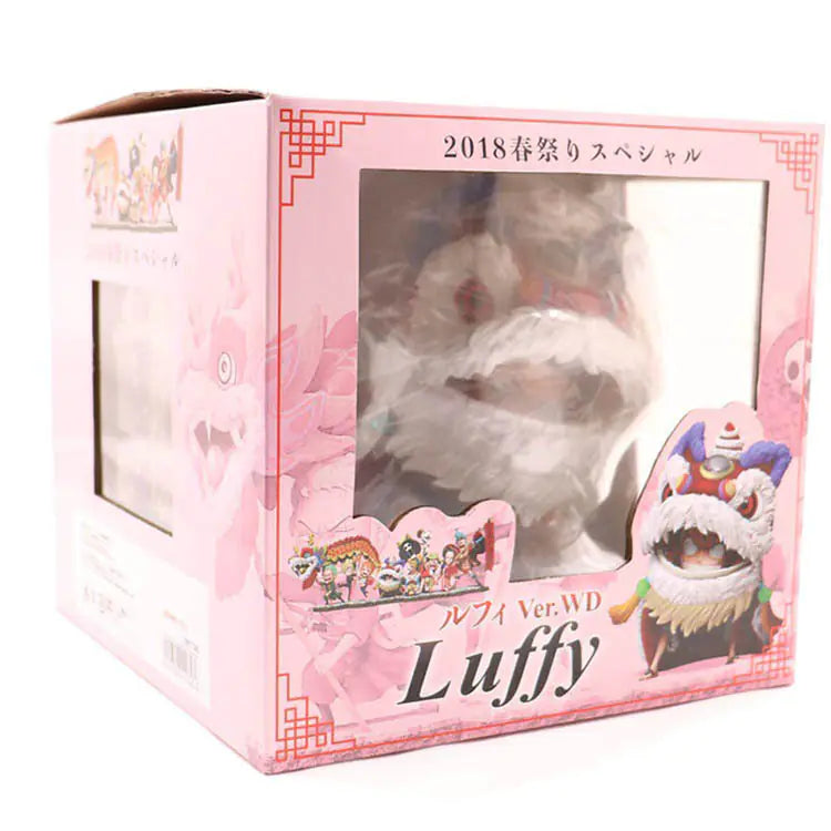 One Piece Luffy Lion Dance GK Figure (Boxed Collectible)