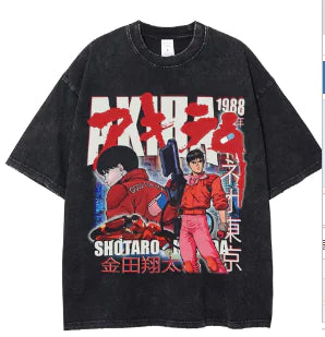 Vintage Akira T-shirt - New Tokyo Anime Series (One Piece)