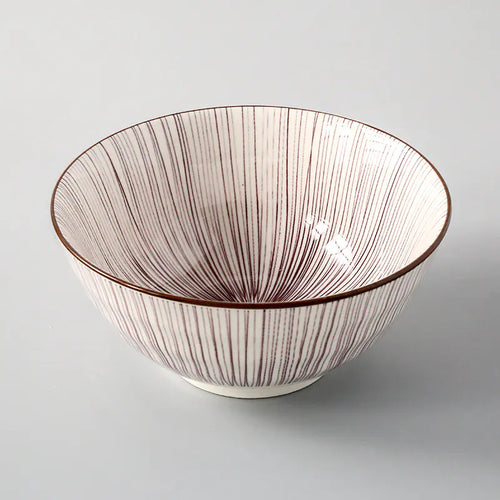 Japanese Style 8-Inch Ceramic Ramen Soup Bowl