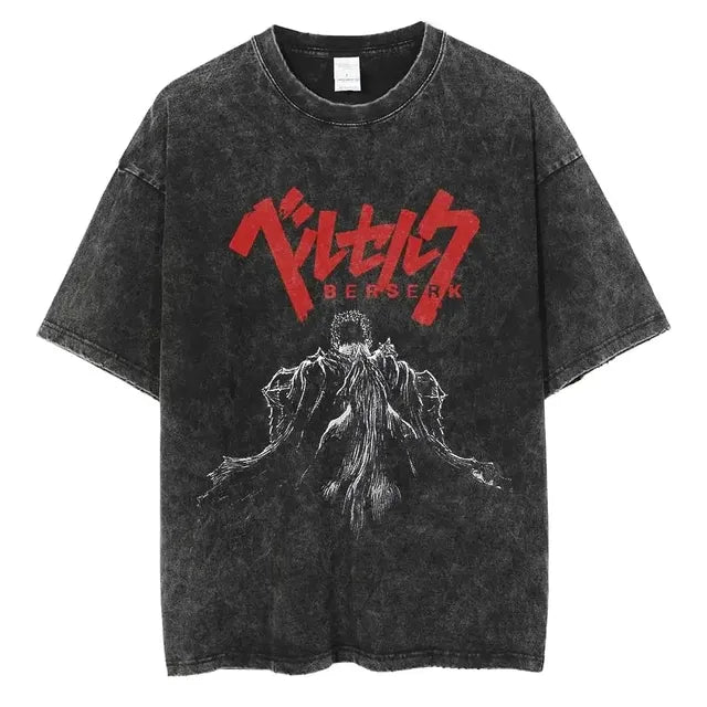 Retro Vintage Anime Graphic Hip Hop T-Shirt for Women