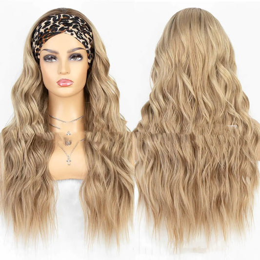 Long Curly Big Wave High Temperature Fiber Wig