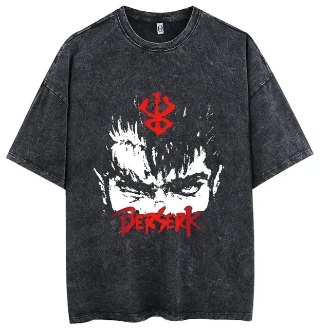Retro Vintage Anime Graphic Hip Hop T-Shirt for Women