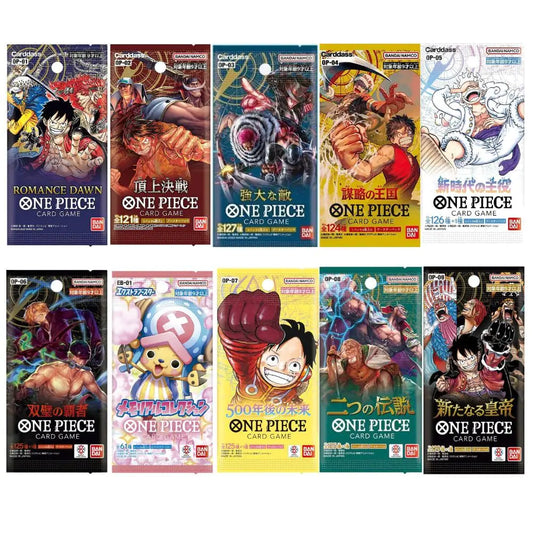One Piece Cards Pack Bundle: Ideal for One Piece TCG Enthusiasts Anime Fans Card Collectors Comprehensive One Piece Card Collection by TraderzTCG (10 Pack Bundle)