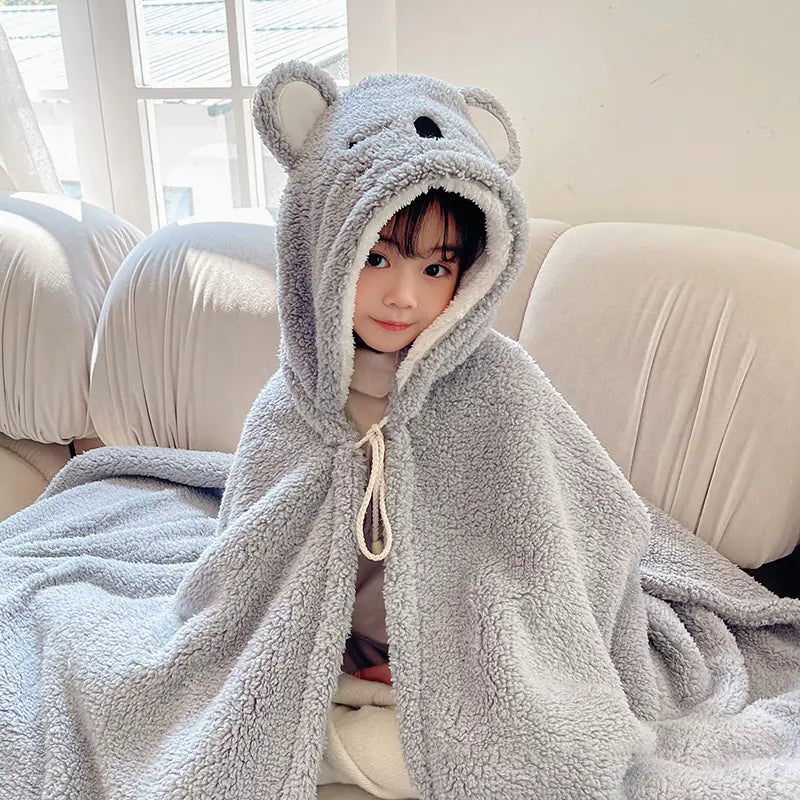 Winter Warm Shawl Blanket Cloak for Women