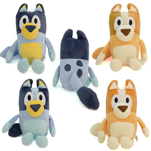 Blue Eyed Bingo Cartoon Dog Anime Plush Toy