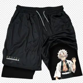 Dragon Ball Pirate Demon Slayer 3D Print Beach Shorts