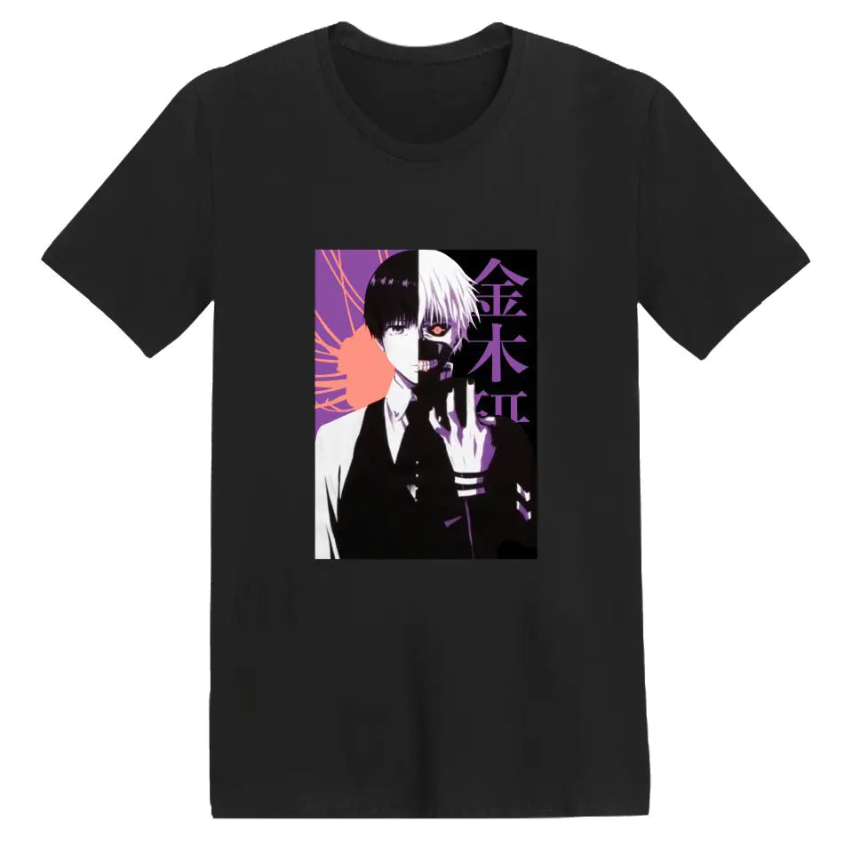 Tokyo Ghoul Anime Couple Short Sleeve T-Shirt
