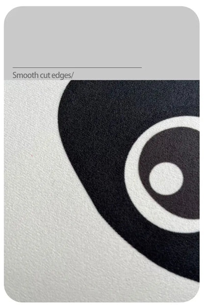 Cartoon Panda Non-slip Bath Mat and Floor Rug