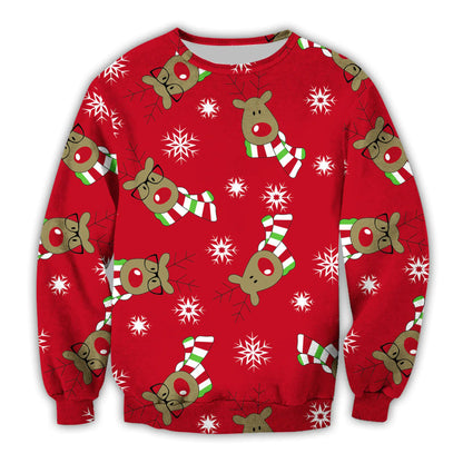 3D Digital Printed Christmas Sweatshirt