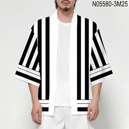 Demon Slayer Tanjiro Nezuko Kimono Cloak Costume