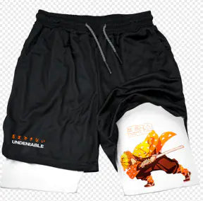 Dragon Ball Pirate Demon Slayer 3D Print Beach Shorts