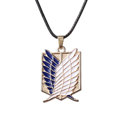 Attack on Titan Wings Necklace for Couples Gift