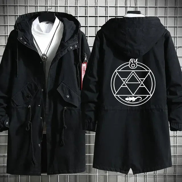 Anime Fullmetal Alchemist Edward Elric Hoodie Coat
