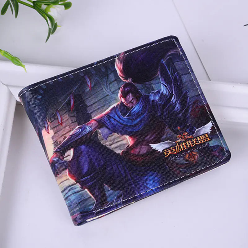 New Anime Short Wallet - One Piece Cartoon Design