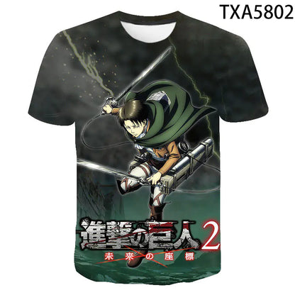 Attack On Titan Unisex Crew Neck T-Shirt