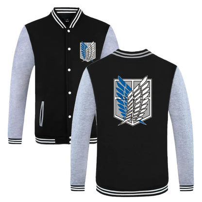 Attack on Titan Survey Corps Jacket - Fall/Winter Baseball