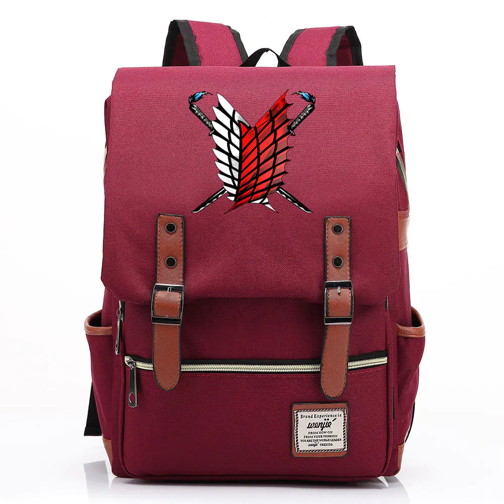 Attack on Titan Casual Backpack for Teens (Unisex)