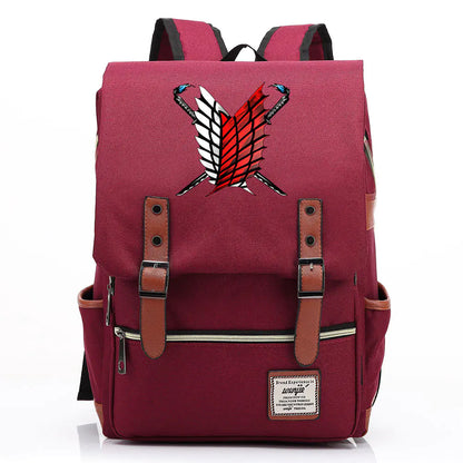 Attack on Titan Casual Backpack for Teens (Unisex)