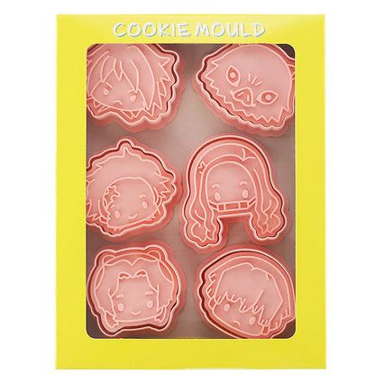 Demon Slayer Cookie Cutter Set - 3D Baking Tools