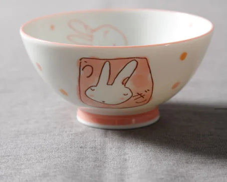 Animal Cartoon Rice Bowl Set for Kids