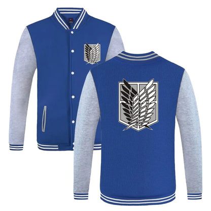 Attack on Titan Survey Corps Jacket - Fall/Winter Baseball