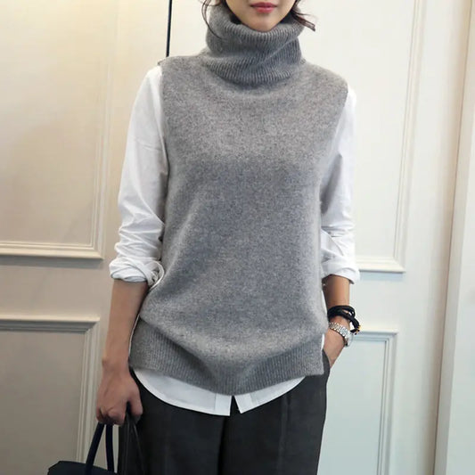 Super Large Harajuku Anime Knit Vest Fashion