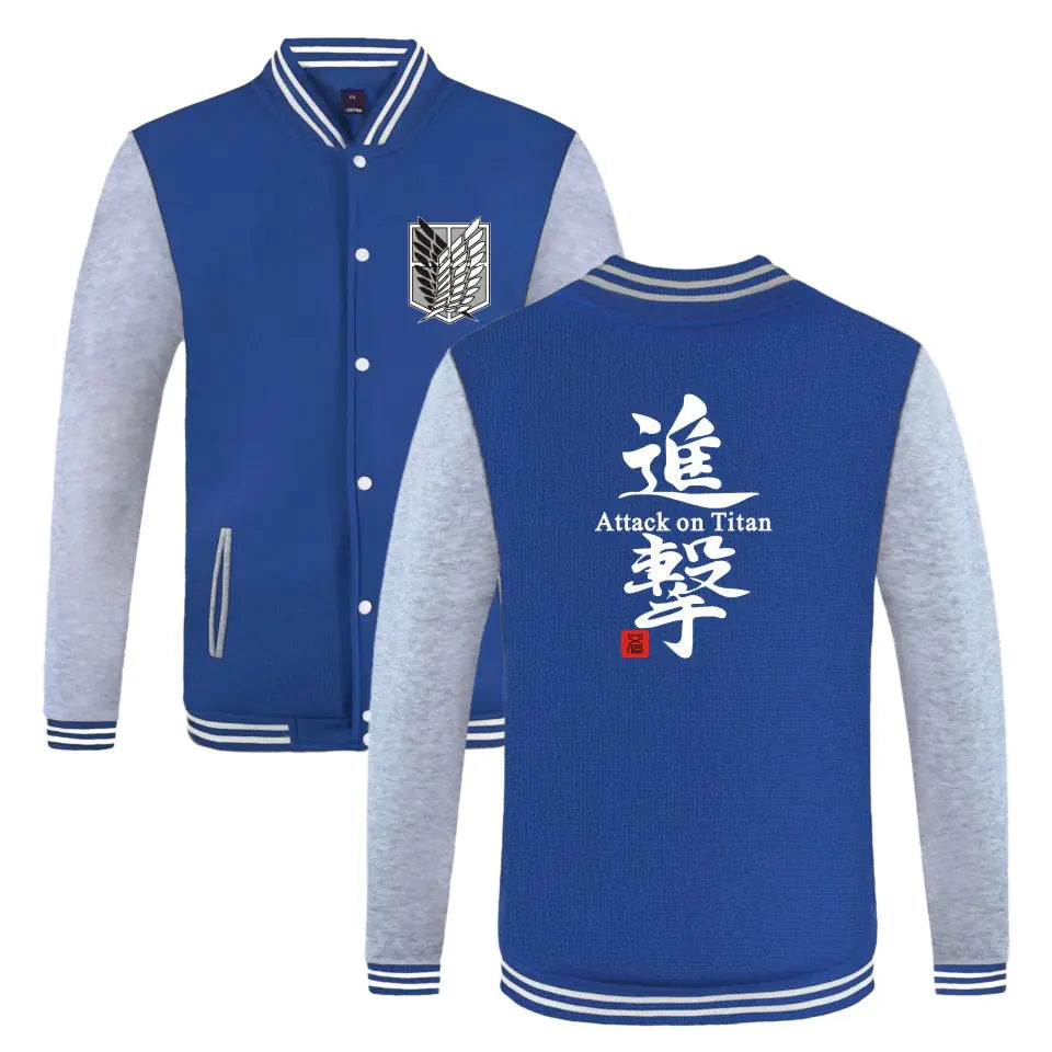 Attack on Titan Survey Corps Jacket - Fall/Winter Baseball