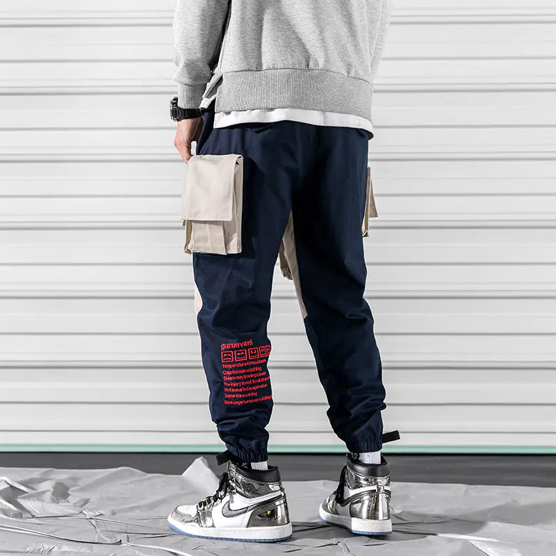 Men's Japanese Style Loose Cargo Pants (Jogger Fit)