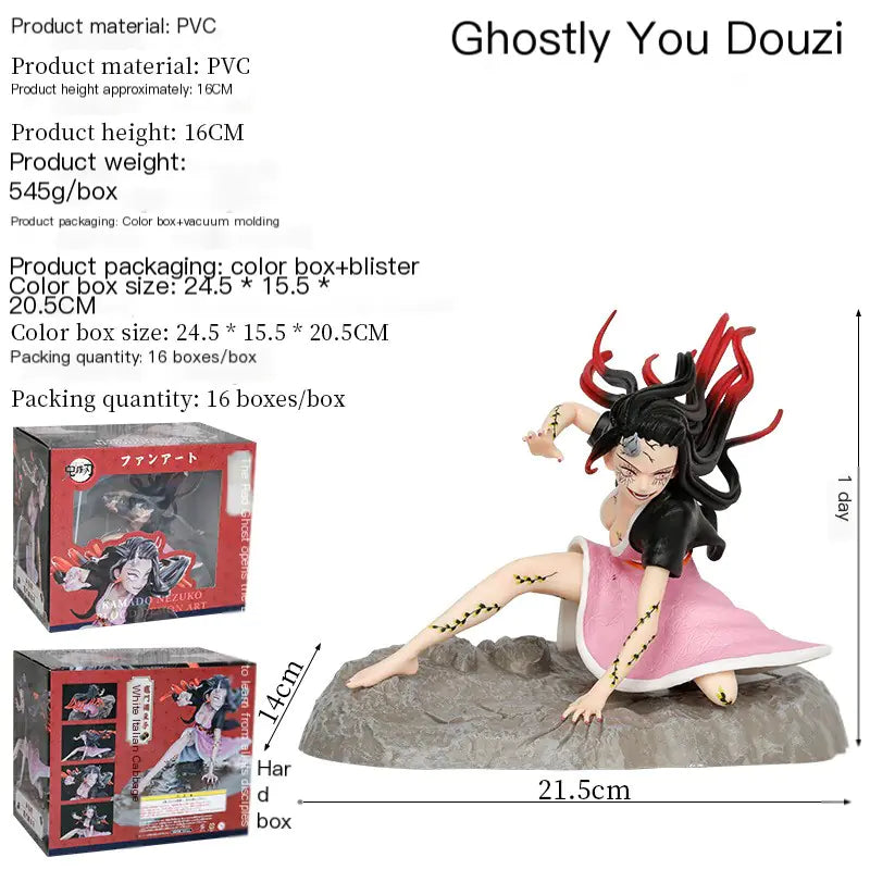 Demon Slayer Nezuko Blood Demon Art Figure Model