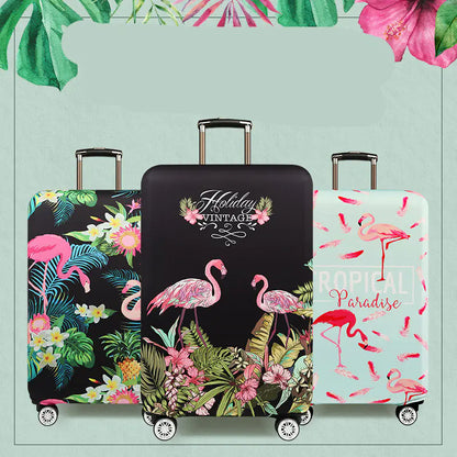 Flamingo Luggage Cover - Dustproof Travel Protector