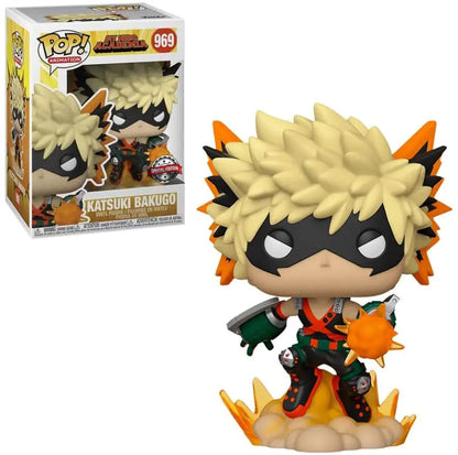 Funko Pop My Hero Academia Figures - Todoroki, Bakugo, Deku