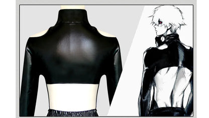 Tokyo Ghoul Kaneki Ken Cosplay Costume with Mask