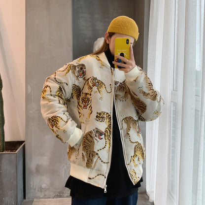 Embroidered Couples Street Dance Cotton Jacket