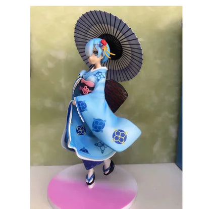 Isekai Kimono Rem Figure - Ukiyo-e Model Collectible