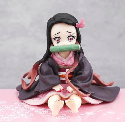 GEM Toy Demon Slayer Nezuko Figurine (Desktop Decor)