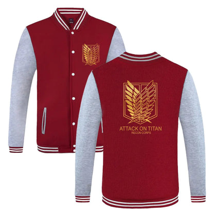 Attack on Titan Survey Corps Jacket - Fall/Winter Baseball