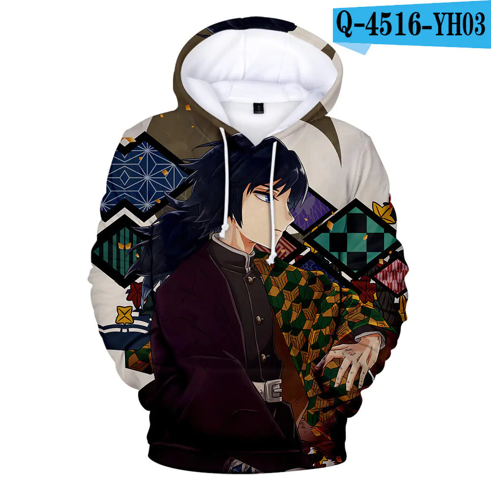 Demon Slayer Tanjiro Kamado 3D Hoodie for All