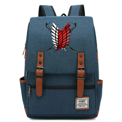 Attack on Titan Casual Backpack for Teens (Unisex)