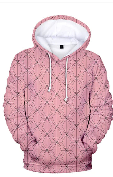 3D Demon Slayer Tanjiro Hoodie for Men and Women